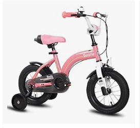 JOYSTAR Kids Bike - JOYSTAR Beetle Kids Bike 12 14 16 Inch Kids' Bicycle for Toddler and Kids Ages 2-7 Years Old, Children Bicycles with Training Wheels