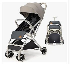 INFANS Baby Stroller & Walker, Tricycle & Bike, Kids Ride on Car - INFANS Lightweight Baby Stroller, Compact with One-Hand Fold, Travel Stroller for Airplane