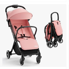 INFANS Baby Stroller & Walker, Tricycle & Bike, Kids Ride on Car - INFANS Lightweight Baby Stroller, Ultra-Compact Fold Airplane Ready Travel Stroller