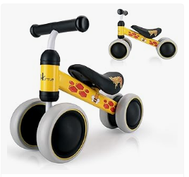Hurtle - Hurtle Bike & Trike and Kids Scooter - 10-24 Months Baby Balance Bike - No Pedal Toddler Walker Trainer Riding Toys for Infant 1 Year Old Boys and Girls with 4 Silent