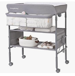 Maydolly Baby Balance Bike and Baby Bassinet - Baby Changing Table with Wheels, Maydolly Portable Foldable Changing Table