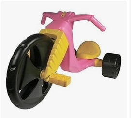 The Original Big Wheel - Bike & Trike - The Original Big Wheel Pink Cyclone 16 Trike Limited Edition