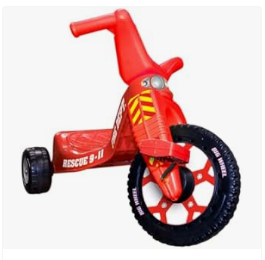 The Original Big Wheel - Bike & Trike - The Original Big Wheel Junior Fire & Rescue 911 Edition Tricycle