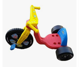 The Original Big Wheel - Bike & Trike - The Original Big Wheel 16 Inch Classic Tricycle - Sponge bob Square pants - Red