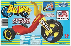 The Original Big Wheel - Bike & Trike - The Original Big Wheel Junior Tricycle Mid-Size Boys 11 Ride-On