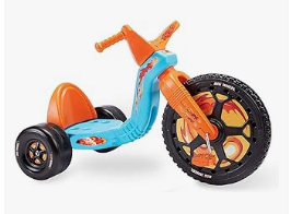 The Original Big Wheel - Bike & Trike - The Original Big Wheel 16 Inch Classic Tricycle - Made in USA - Orange
