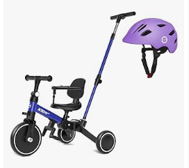 XJD Kids Bike & Trike, and Electric Car - XJD Toddler Bike, 6 in 1 Toddler Tricycle for 1-4 Year Old XJD Toddler Helmet Kids Bike Helmet Baby Multi-Sport Adjustable