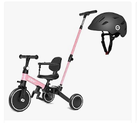 XJD Kids Bike & Trike, and Electric Car - XJD Toddler Bike, 6 in 1 Toddler Tricycle for 1-4 Year Old XJD Toddler Helmet Kids Bike Helmet Baby Multi-Sport Adjustable