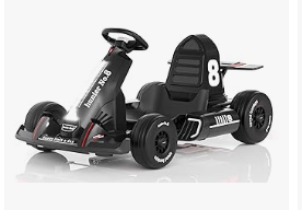 XJD Kids Bike & Trike, and Electric Car - XJD, 24V 7Ah Battery Electric Go Kart with Adjustable Seat, Powered Pedal Go Karts for 3+ Kids Youths on Car Electric Vehicle Car for kids