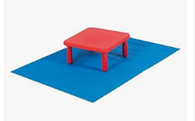 Children's Factory Bike & Trike, Helmet, Scooter & Toys - Children's Factory Rectangular Mess and Play Splash Mat - 50 x 72