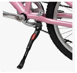 Baby Bike Accessories for Kids - Cyfie Bike Kickstand for 16 18 20 Inch Kids Adjustable Center Mount Bicycle Kickstands Bike Stand for 16-20inch Wheel