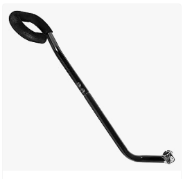 Baby Bike Accessories for Kids - Children Cycling Bike Safety Trainer Handle Balance Push Bar(black-b)