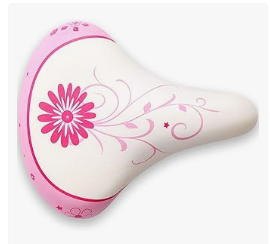 Baby Bike Accessories for Kids - AVASTA Kids Bicycle Saddle for Girls & Boys Waterproof Wide Soft Bike Cushion Dual Shock Absorbing Fit for 12 14 16 18 20