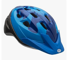 Kids Bike Helmet - Bell 7073351 Rally Child Helmet, Blue Fins