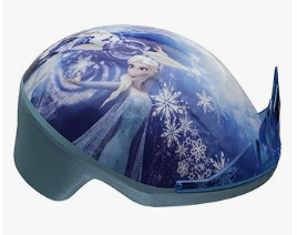 Kids Bike Helmet - Disney Frozen Toddler Bike 3D Tiara Helmet (3-5 years) by Bell