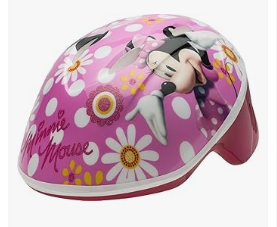Kids Bike Helmet - Bell 7059829 Minnie Mouse Pretty in Polka Dots Toddler Helmet, (3-5 yrs.)