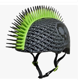 Kids Bike Helmet - Raskullz Raskullz Mohawk Helmet
