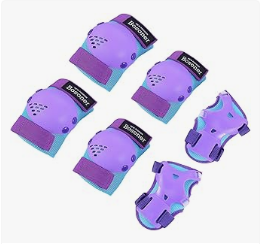 Kids Cycling Protective Gear - BOSONER Kids/Youth Knee Pad Elbow Pads for Roller Skates Cycling BMX Bike Skateboard Inline Rollerblading, Skating
