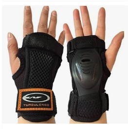 Kids Cycling Protective Gear - Wrist Guards, Wrist Palms Protective Gear Gloves for Roller Skating, Snowboarding, Skating, Skiing, Motocross, Biking - 1Pair