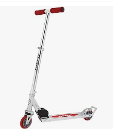 Best Scooter for Kids - Razor AW Kick Scooter for Kids - Wheelie Bar, Lightweight, Foldable, Aluminum Frame, and Adjustable Handlebars