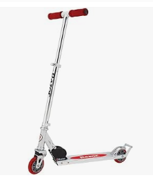 Best Scooter for Kids - A2 Kick Scooter for Kids – Wheelie Bar, Foldable, Lightweight, Front Vibration Reducing System, Adjustable