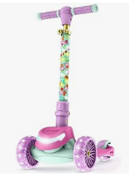 Best Scooter for Kids - Jetson Character Kids Kick Scooter, LED Lights on Stem & Light-Up Wheels, Lightweight Frame, Height-Adjustable