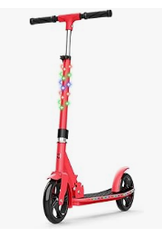 Best Scooter for Kids - Jetson 2-Wheel Kick Scooter, Sturdy Wide Deck, Height Adjustable Handlebar, Rear Brake, Easy-Folding Mechanism