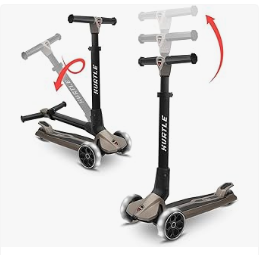 Best Scooter for Kids - Hurtle Kids Scooter - Child Toddler Kick Scooter Toy