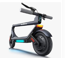 Best Scooter for Kids - Electric Scooter A6L MAX, 31 Miles Long Range Electric Scooter Adults,10IN Tubeless Tires, 380WH Big Battery, 500W