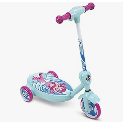 Best Scooter for Kids - Huffy Battery Powered Ride On Bubble Scooter for Kids, Multiple Styles and Color Options Available, Charger Included