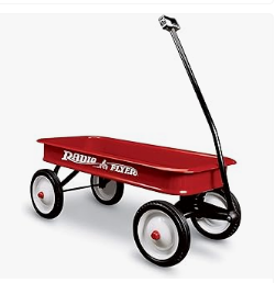 Best Wagons for Kids - Radio Flyer Kids Red Wagon with 10 Inch Steel Wheels and Timeless Classic Design