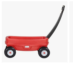 Best Wagons for Kids - Little Tikes Lil' Wagon – Red And Black, Indoor and Outdoor Play