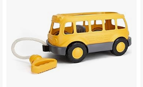 Best Wagons for Kids - Green Toys School Bus Wagon , Yellow