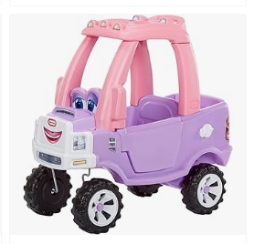 Little Tikes Car - Little Tikes Princess Cozy Truck Ride-On, Pink Truck, 90cm x 45cm x 89cm