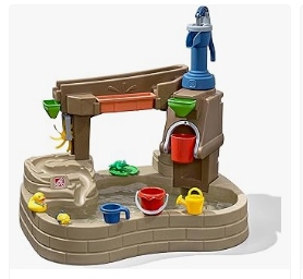 Step2 Water Table - Step 2 Pump & Splash Discovery Pond Water Table, Kids Water Sensory Activity Pool, Summer Outdoor Toys, 10 Piece Toy