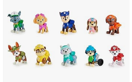 Paw Patrol Toys - Paw Patrol10th Anniversary, All Paws On Deck Toy Figures Gift Pack with 10 Collectible Action Figures, Kids Toys for Ages 3 and up