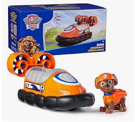 Paw Patrol Toys - Paw Patrol Zuma’s Hovercraft, Toy Vehicle with Collectible Action Figure, Sustainably Minded Kids Toys for Boys & Girls Ages 3 and Up