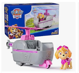 Paw Patrol Toys - Paw Patrol Skye’s Helicopter, Toy Vehicle with Collectible Action Figure, Sustainably Minded Kids Toys for Boys & Girls Ages 3 and Up