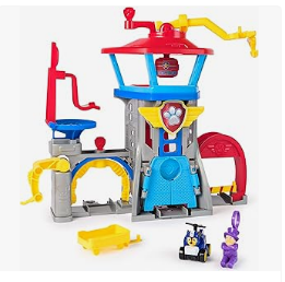 Paw Patrol Toys - Paw Patrol Air Rescue, Pup Squad Adventure Bay Airport Playset, with Chase Toy Car Vehicle Launcher, Kids Toys for Boys and Girls 3+