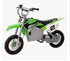 Razor Bike - Razor Dirt Rocket SX500 McGrath Electric Motocross Bike for Kids Ages 14+ - 40 mins of Ride Time, For Riders up to 175 lbs