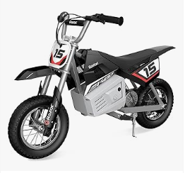 Razor Bike - Razor MX400 Dirt Rocket - Electric-Powered Dirt Bike for Kids 8+, Up to 14 MPH, High/Low Speed Switch, Up to 60 Minutes Ride