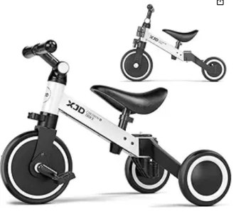 XJD 5-in-1 Toddler Bike