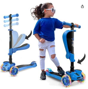Hurtle 3 wheeled Scooter for Kids