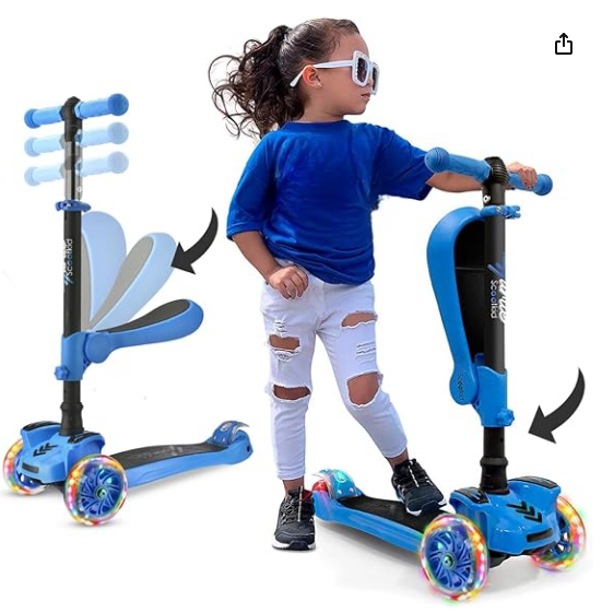 Hurtle 3 wheeled Scooter for Kids