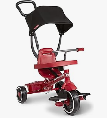 Radio Flyer- Pedal & Push 4-in-1 Stroll N Trike