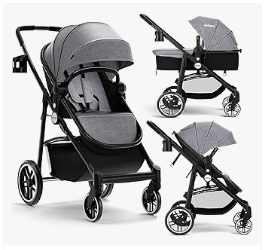 INFANS 2 in 1 Baby Stroller
