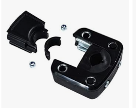 Bobike Children's kopfstutze Mini Exclusive Child Seat Holder, Black-M