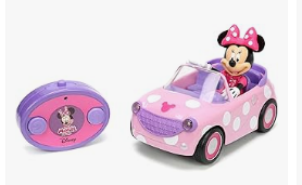 Disney Junior Minnie Mouse Roadster RC Car with Polka Dots