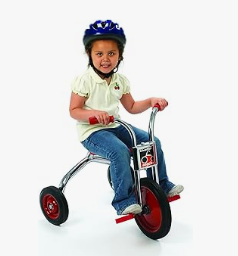 Children’s Factory Silver Rider 12” Trike Bike for Kids