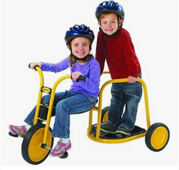 Children’s Factory My Rider Chariot Bike for Up to Two Riders